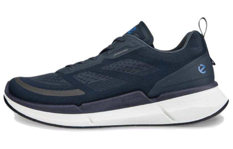 Ecco Ecco Fabric Low top Casual Shoes Men's Dark Blue
