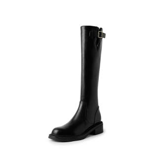 VANDEELEN Cow Leather Knee high Boots Women's