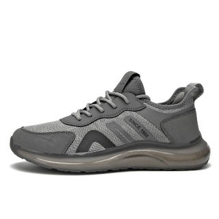 AOKANG Running Shoes Men's Low Top Gray Black