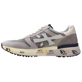 PREMIATA Mick Leather Low top Casual Shoes Men's Gray