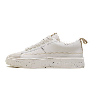 MADEN American Casual Wear resistant And Lightweight Low top Skateboard Shoes Men's White Pre Fall