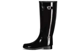 HUNTER Refined Knee High Boots Breathable, Waterproof, And Slip Resistant Comfortable Rain Boots Women's