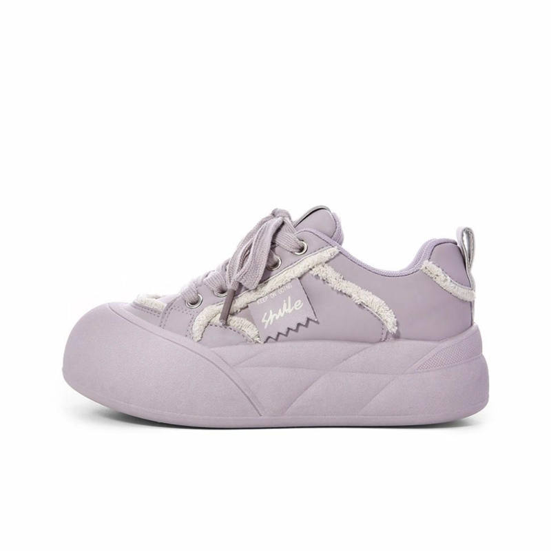 PIPI PURPLE Low top Skateboard Shoes Women's