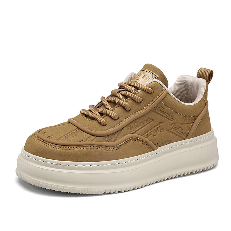 GONGNIULEITING Slip Resistant Abrasion Resistant Slip Resistant Abrasion Resistant Low top Skateboard Shoes Men's