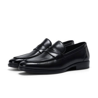 HALEBOSS Men's Casual Shoes Men's Low Top Black/Brown