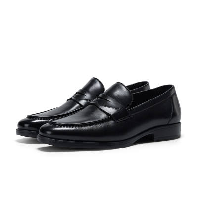 HALEBOSS Men's Casual Shoes Men's Low Top Black/Brown