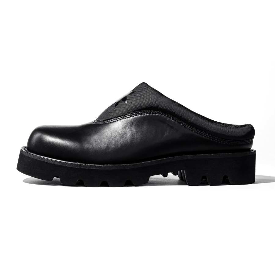 Kami Anger EVA Quiet Slip Resistant Closed Toe Slippers Unisex Black