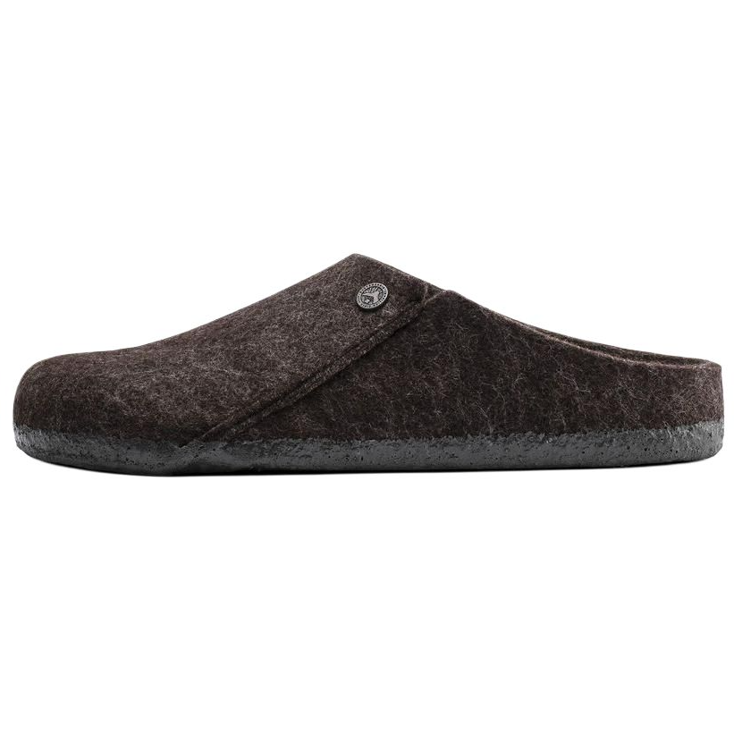 Birkenstock Closed Toe Slippers Unisex Brown Narrow