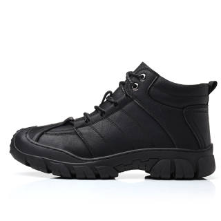 YILICHUANZHANG Fashion Trend Ankle Boots Men's Black