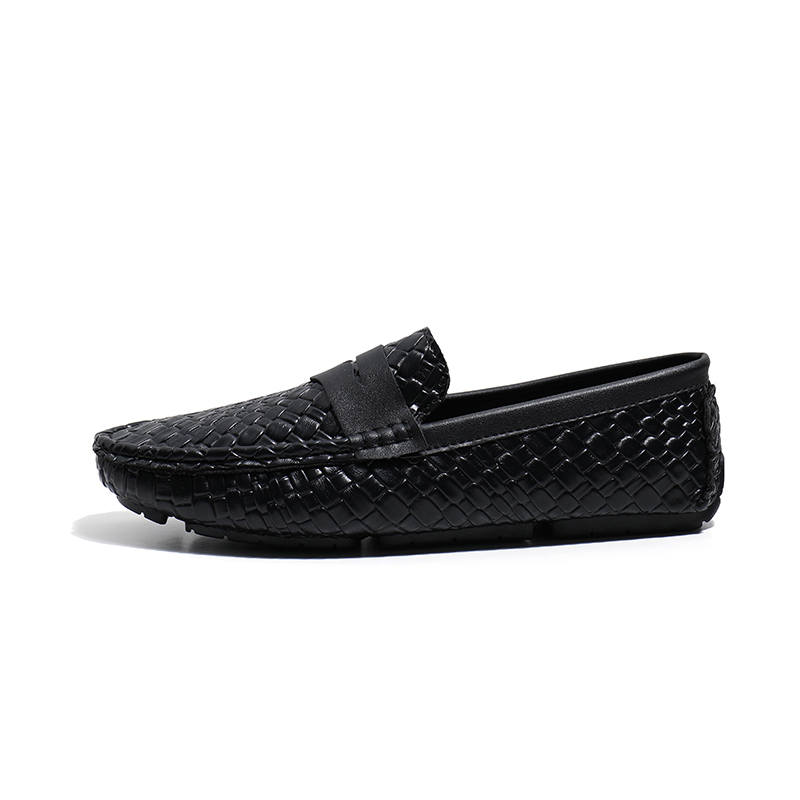 YIMINU Men's Casual Shoes Men's Low Top Black