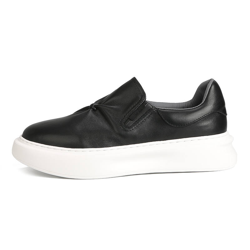 TAIDIAN Top Grain Cow Leather Minimalist Fashion Abrasion Resistant Lightweight Wear resistant And Lightweight Low top