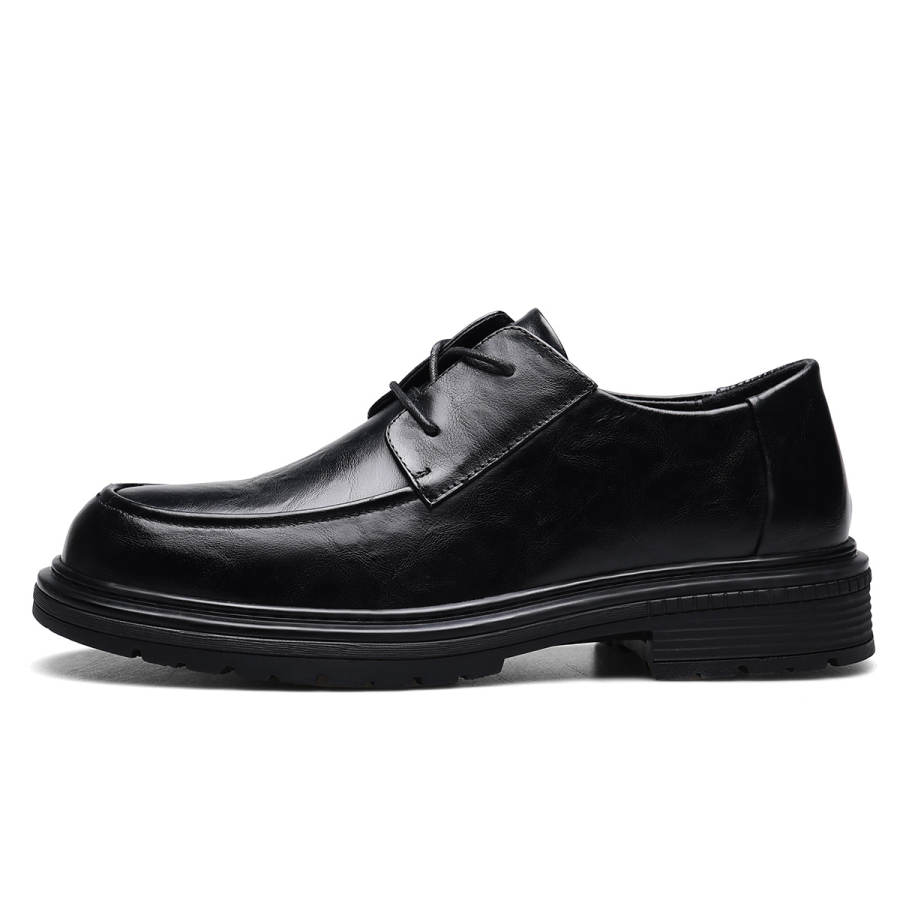 D:FUSE SCANDINAVIA D FUSE SCANDINAVIA Cow Leather Casual Shoes Men's Black