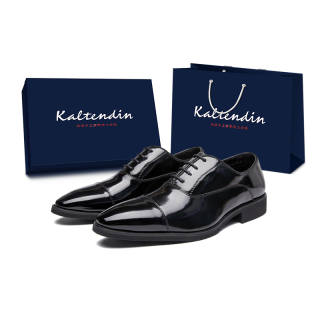 Kaltendin Minimalist Fashion Business Versatile Style Dress Shoes Men's