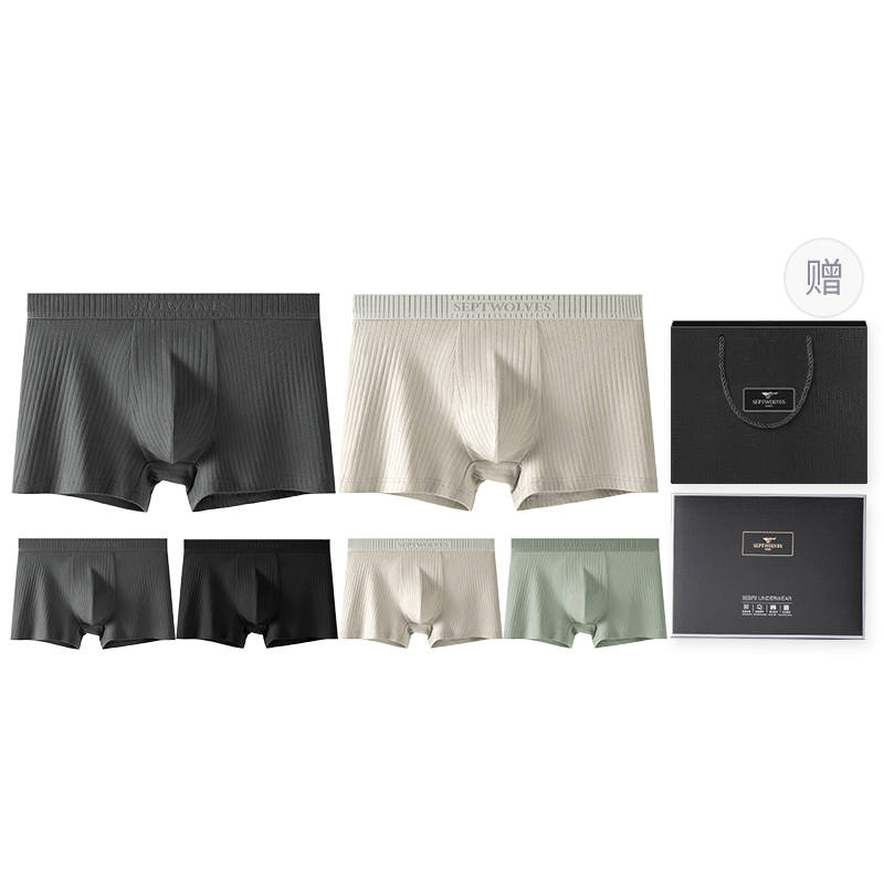 SEPTWOLVES SEPTWOLVES Underpants Men's Box 6 Pack Mixed Color