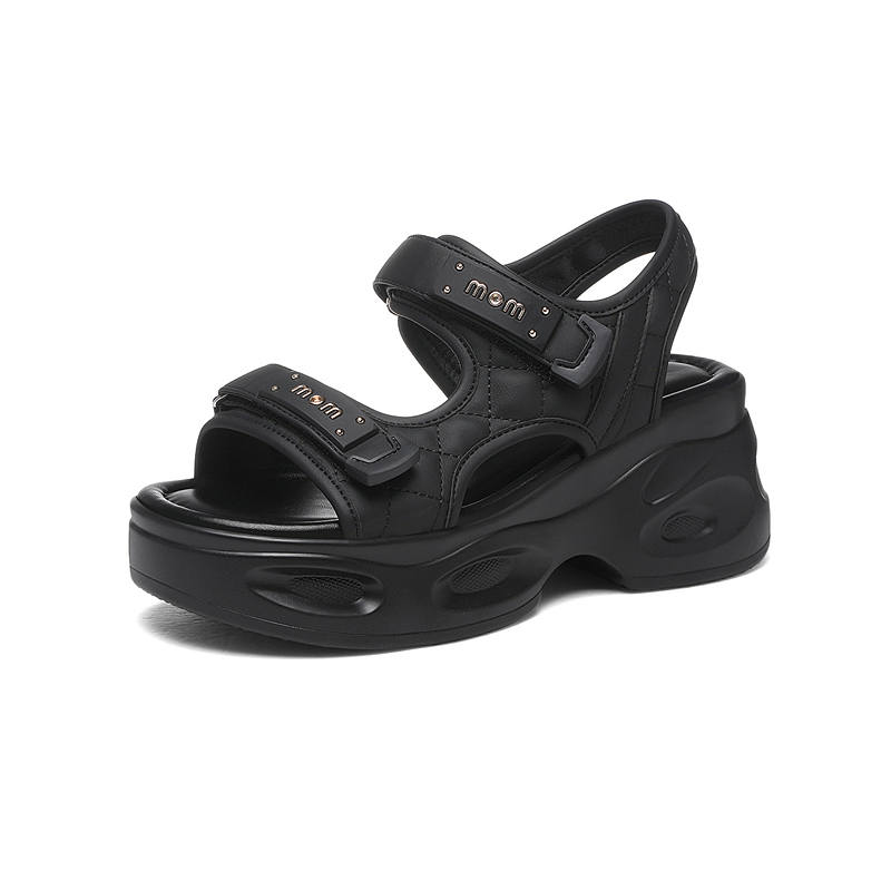 JINSITU Golden Silk Rabbit Beach Sandals Women's