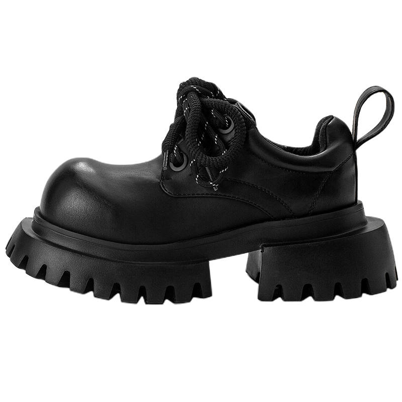 MIAOLV Microfiber Leather Casual Shoes Women's Black
