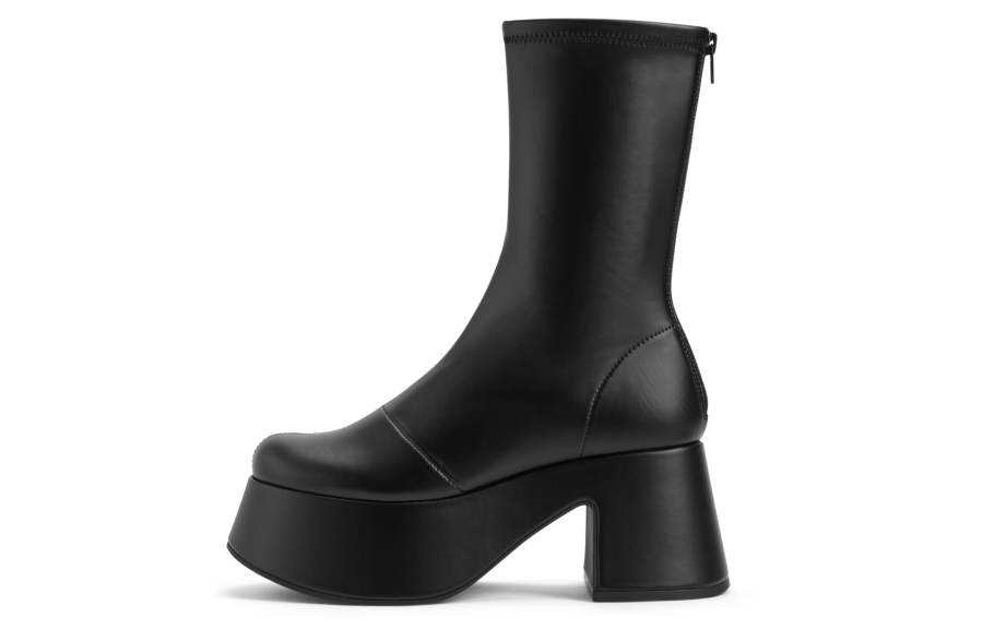 CHARLES&KEITH CHARLES&KEITH Fabric Ankle Boots Women's