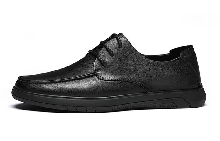 Mulinsen Top Grain Cow Leather Men's Casual Leather Shoes Men's