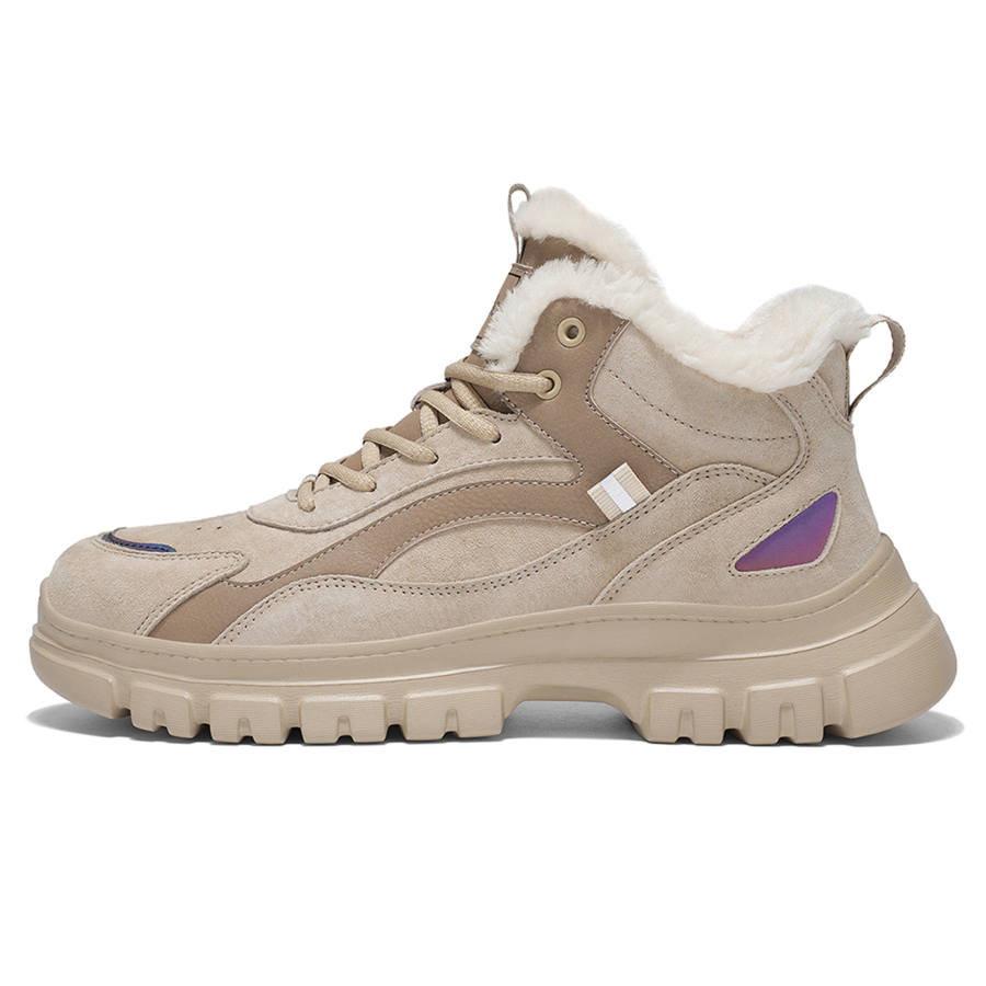 Hodo Winter Tactical Boots, Thickened And Fleece Lined Thermal Thick Cotton Men's Everyday Casual Outdoor Commute