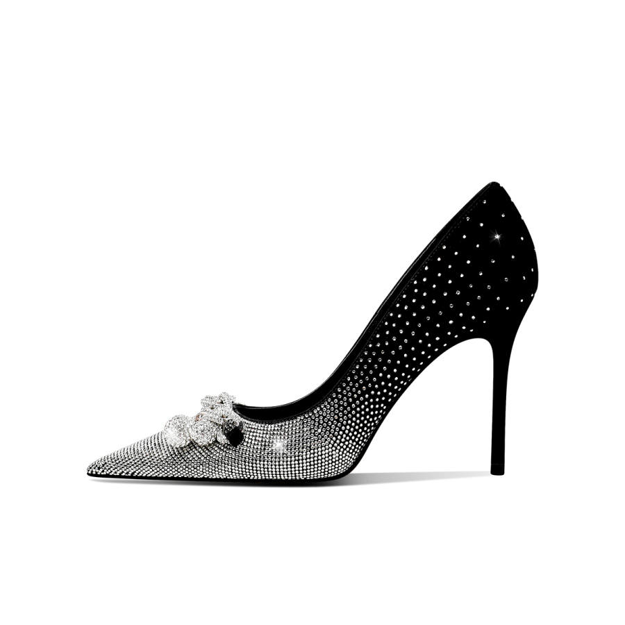 Hoov High Heels Women's Starry Black