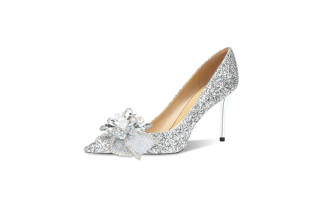 MCKP Slim Heel High Heels Women's Silver