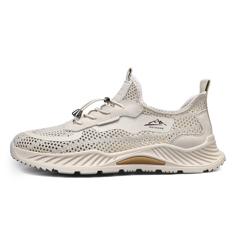 DAISHUTOU Mesh Abrasion Resistant Slip Resistant Abrasion Resistant Slip Resistant Low top Casual Shoes Men's