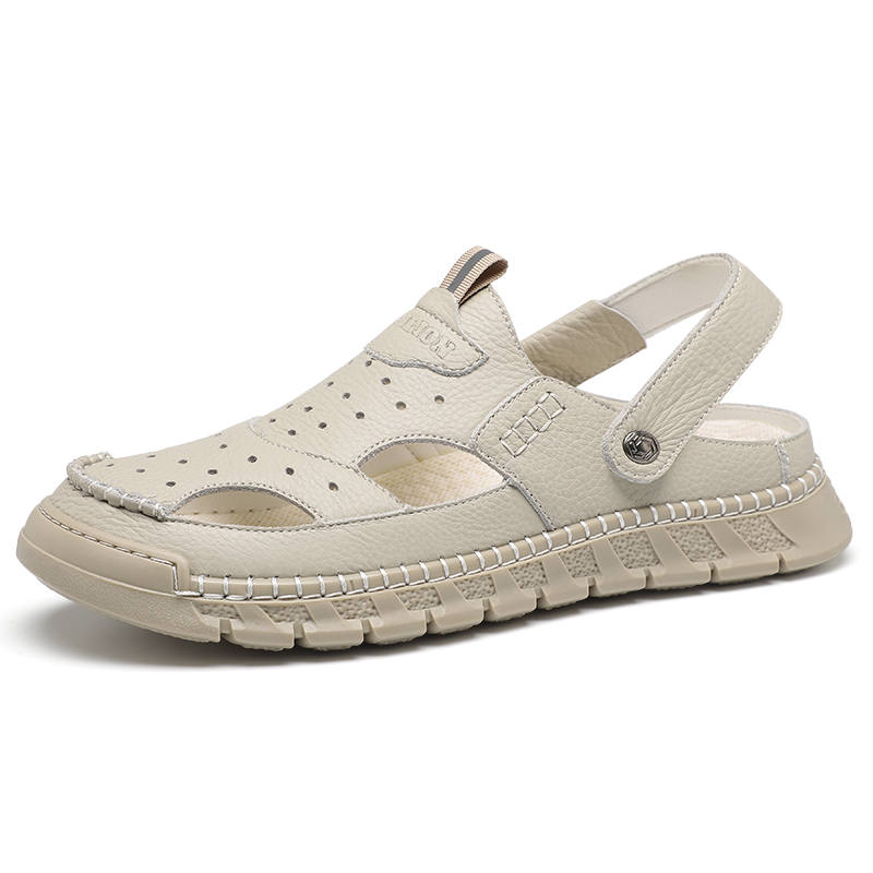 Tonlion Men's Casual Shoes Men's Low Top Beige