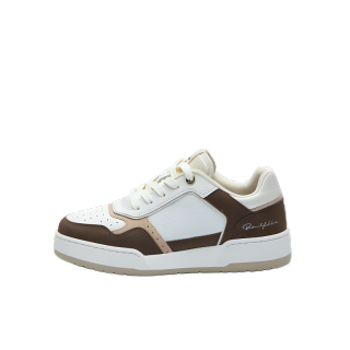 BIYINLEIFEN Cow Leather Low top Skateboard Shoes Women's