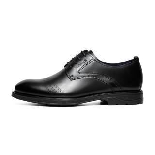 HANG TEN Dress Shoes Men's Low Top Black/Brown
