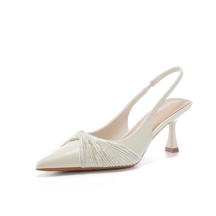 TATAYA Microfiber Leather Slim Heel High Heels Women's
