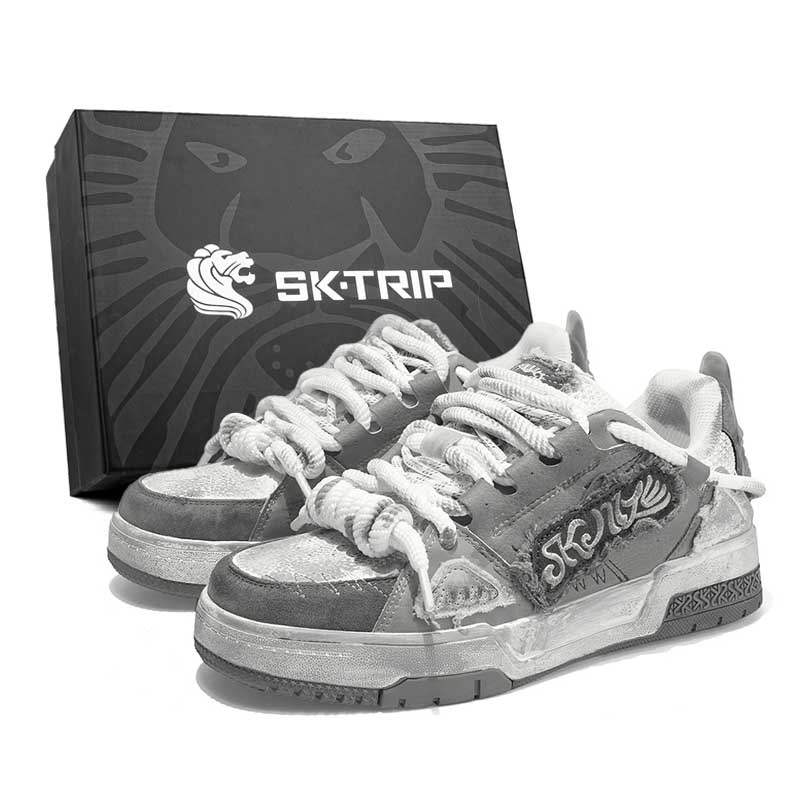 SK.TRIP Low top Skateboard Shoes Unisex Exclusive Box