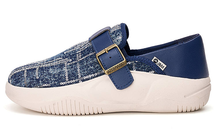 Joy&Mario Fabric Casual Shoes 4cm Women's