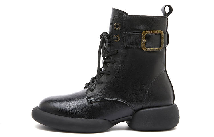 Joy&Mario Joy&Mario Combat Boots Women's Black