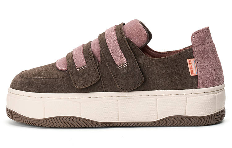 Joy&Mario Split Suede Low top Skateboard Shoes Women's