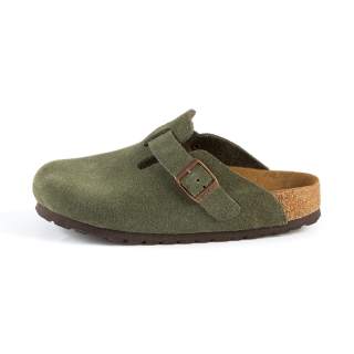 Boku Rubber Cushioning Slip Resistant Breathable Birkenstock Shoes Unisex Army Green