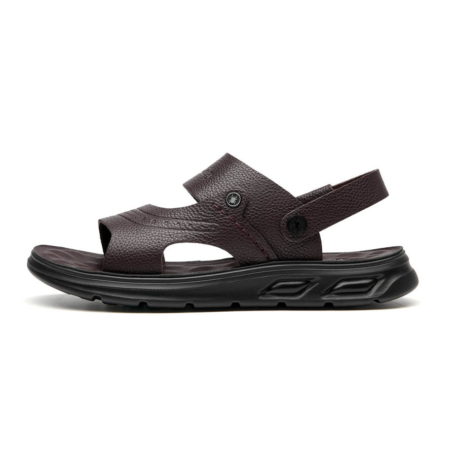 Spider King Spider King Cow Leather Beach Sandals Men's Brown
