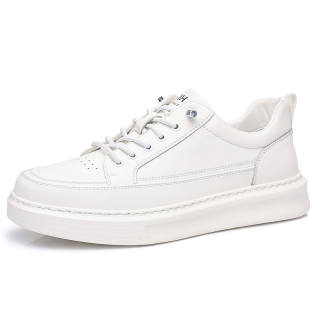 GIHO Cow Split Leather Lightweight And Breathable Low top Skateboard Shoes Men's