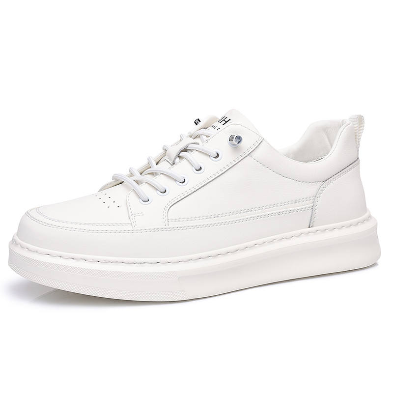 GIHO Cow Split Leather Lightweight And Breathable Low top Skateboard Shoes Men's