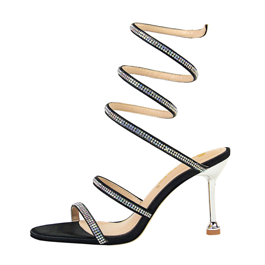 QITUMAUL Slim Heel High Heels 8cm Women's