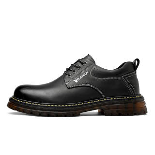 Playboy Cow Split Leather Casual Shoes Men's