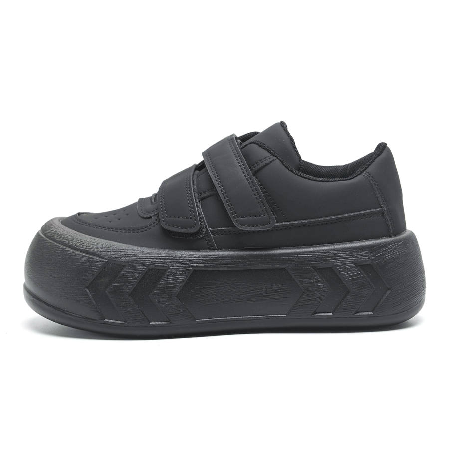 OAOQ Synthetic Leather Slip Resistant And Breathable Slip Resistant And Breathable Low top Skateboard Shoes Women's