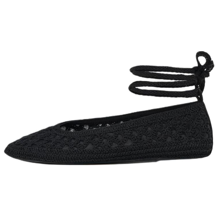 ZARA Casual Shoes 1CM Women's Black