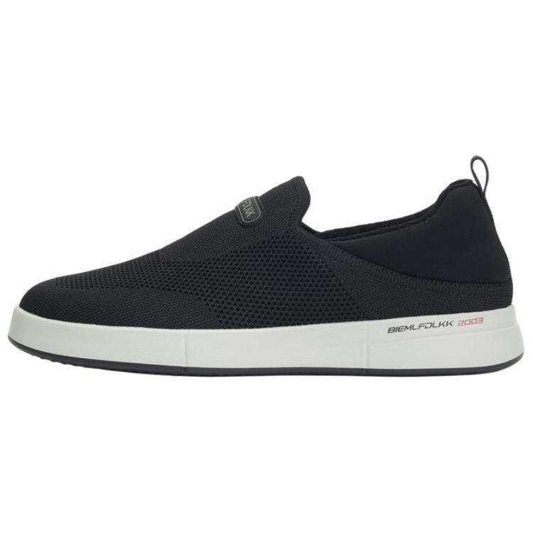 BIYINLEIFEN Fabric Casual Shoes Men's Black