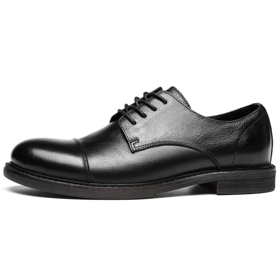 DIENGRLEY Dress Shoes Men's Low Top Coffee/Black