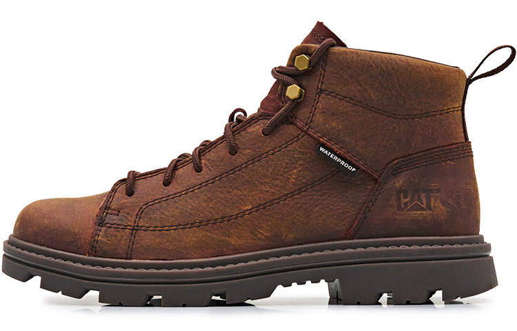 CAT CAT Modulate WP Collection Slip Resistant Ankle Length Outdoor Boots Men's Brown