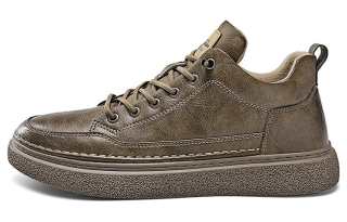G.N.SHIJIA Synthetic Leather Low top Skateboard Shoes Men's