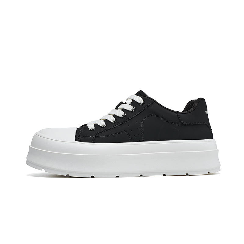 FAIRWHALE Breathable Height Increasing Low top Skateboard Shoes Men's