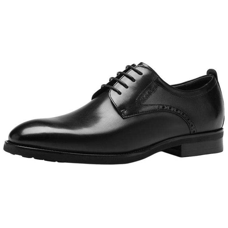 ROBERTA DI CAMERINO Cow Leather Dress Shoes Men's Black