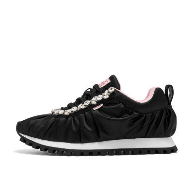 SHOESZOOO Fabric Abrasion Resistant Lightweight Wear resistant And Lightweight Low top Casual Shoes Women's
