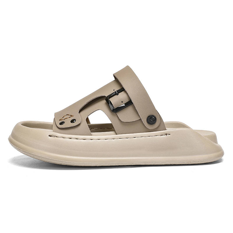NANJIREN Beach Sandals Men's Black